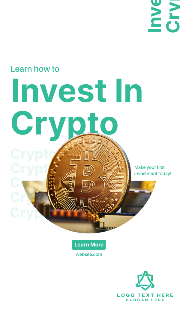 Crypto Investment Instagram Story Design Image Preview