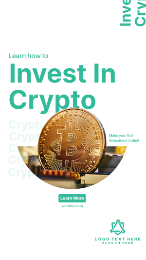 Crypto Investment Instagram story Image Preview