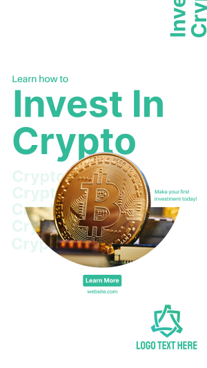 Crypto Investment Instagram story