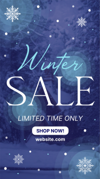 Winter Season Sale YouTube short Image Preview