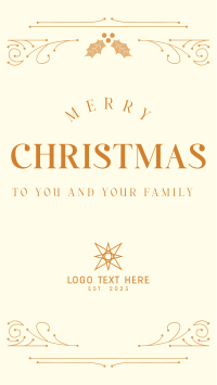 Christmas Holiday Ornament Instagram Reel Design