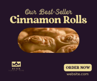Best-seller Cinnamon Rolls Facebook post Image Preview