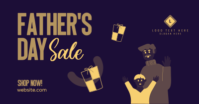 Fathers Day Sale Facebook Ad Image Preview