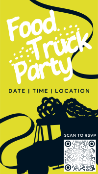 Food Truck Party Instagram Story Design