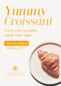 Baked Croissant Poster Image Preview