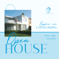 Open House Real Estate Instagram post Image Preview