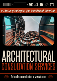 Brutalist Architectural Services Flyer Image Preview