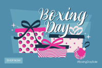 Boxing Day Gifts Pinterest Cover Design