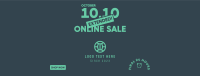 Extended Online Sale 10.10  Facebook cover Image Preview