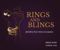 Rings and Bling Facebook post Image Preview