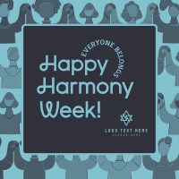 Harmony People Week Instagram post Image Preview