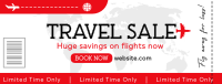 Travel Agency Sale Facebook cover Image Preview