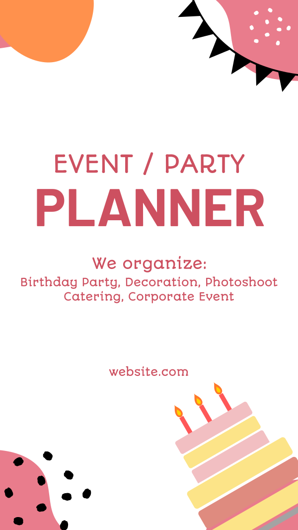 Event Organizer Instagram Story Design Image Preview