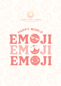 Reaction Emoji Poster Design