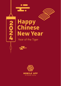 Chinese New Year Ornament Poster Image Preview