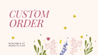 Flower Garden Animation Image Preview