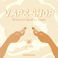 Premium Vapes Instagram post Image Preview