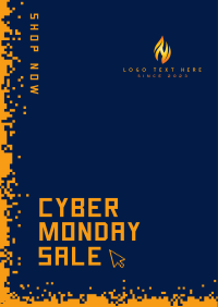 Cyber Monday Pixels Poster Image Preview