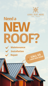 Roofing Service Call Now YouTube short Image Preview
