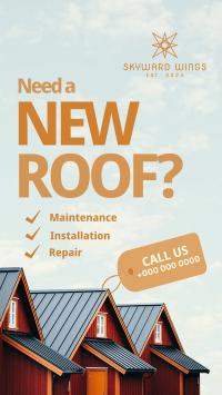 Roofing Service Call Now YouTube Short Image Preview