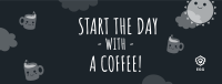 Morning Coffee Facebook cover Image Preview