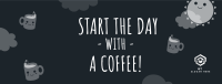 Morning Coffee Facebook Cover Image Preview