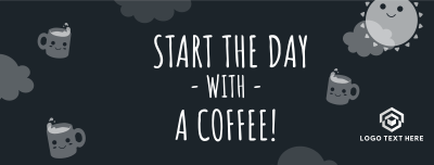 Morning Coffee Facebook cover Image Preview