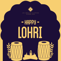 Lohri Festival Instagram post Image Preview