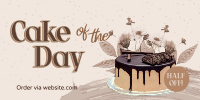 Cake of the Day Twitter post Image Preview
