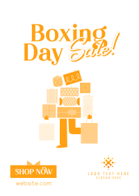 Boxing Shopping Sale Poster Image Preview