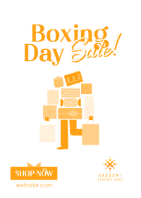 Boxing Shopping Sale Poster Image Preview