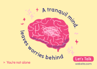 Tranquil Mind Postcard Image Preview