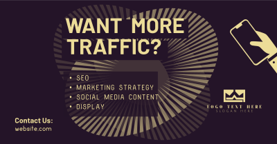 Traffic Content Facebook ad Image Preview
