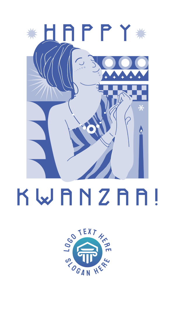 Kwanzaa Tribe Instagram Story Design Image Preview