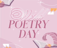 Day of the Poetics Facebook Post Design