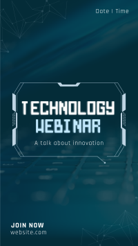 Innovation Webinar Facebook Story Design