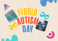 World Autism Day Postcard Image Preview