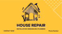 House Repair Company Facebook Event Cover Design
