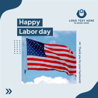 Labor Day Celebration Instagram Post Design
