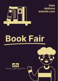 Kids Book Fair Poster Image Preview