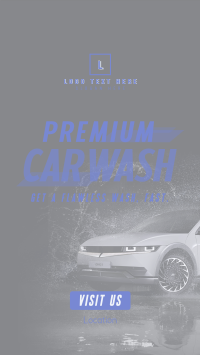 Premium Car Wash Instagram Story Design