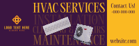 Editorial HVAC Service Twitter header (cover) Image Preview