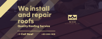 Quality Roof Service Facebook cover Image Preview