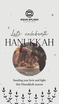 Hanukkah Family Tradition TikTok Video Image Preview