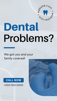 Dental Care for Your Family Facebook story Image Preview
