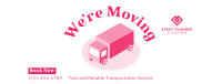 Truck Moving Services Facebook cover Image Preview