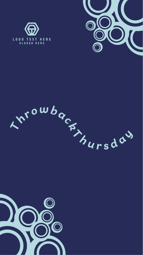 Retro Throwback Thursday  Instagram Story Design Image Preview