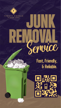 Junk Removal Service TikTok Video Image Preview