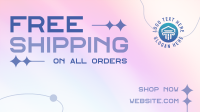 Minimal and Gradient Shipping Facebook event cover Image Preview