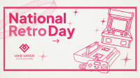 Unique Retro Day  Facebook event cover Image Preview